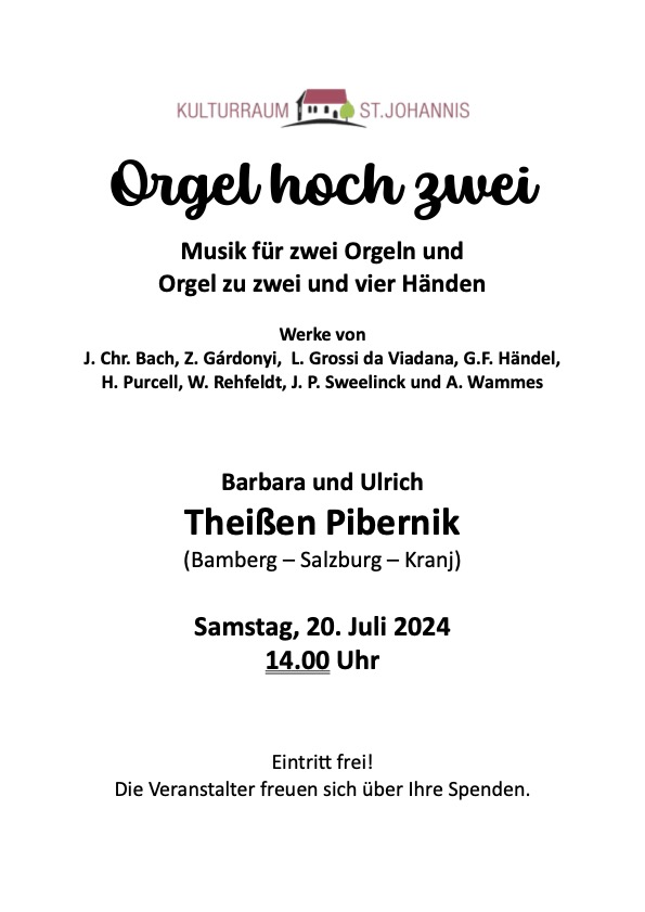 Orgel hoch zwei